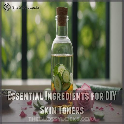 Essential Ingredients for DIY Skin Toners