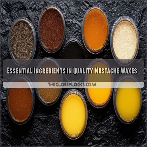 Essential Ingredients in Quality Mustache Waxes