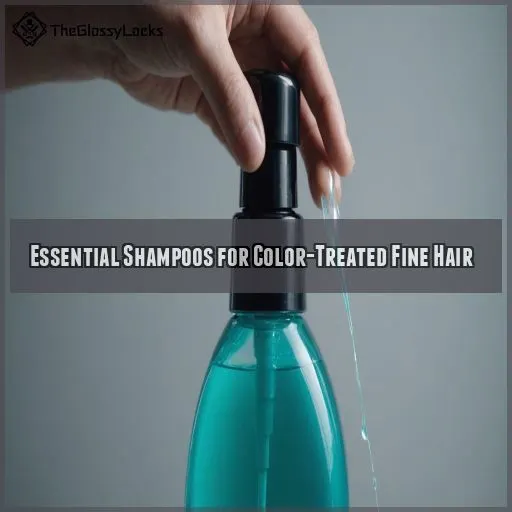 Essential Shampoos for Color-Treated Fine Hair