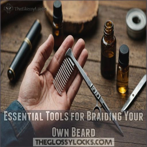 Essential Tools for Braiding Your Own Beard