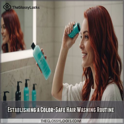 Establishing a Color-Safe Hair Washing Routine