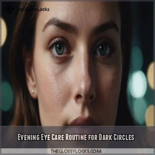 Evening Eye Care Routine for Dark Circles