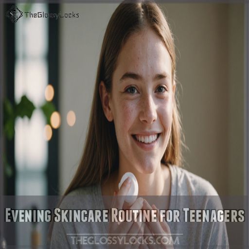 Evening Skincare Routine for Teenagers