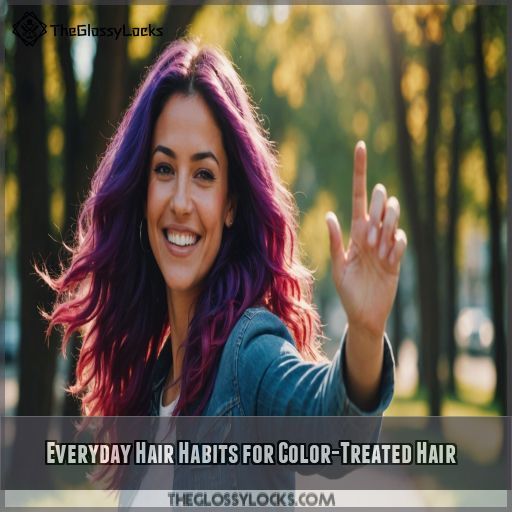 Everyday Hair Habits for Color-Treated Hair