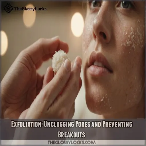 Exfoliation: Unclogging Pores and Preventing Breakouts