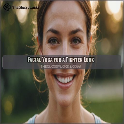 Facial Yoga for a Tighter Look