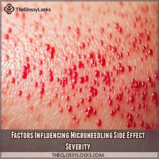 Factors Influencing Microneedling Side Effect Severity