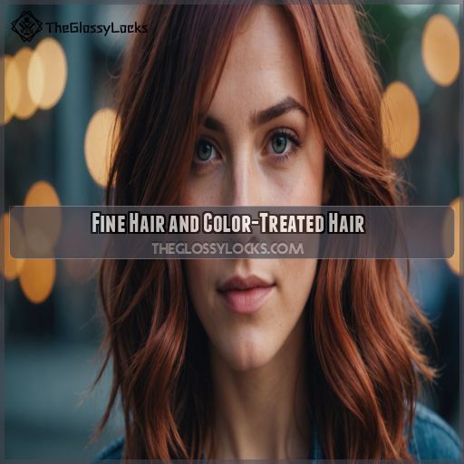 Fine Hair and Color-Treated Hair