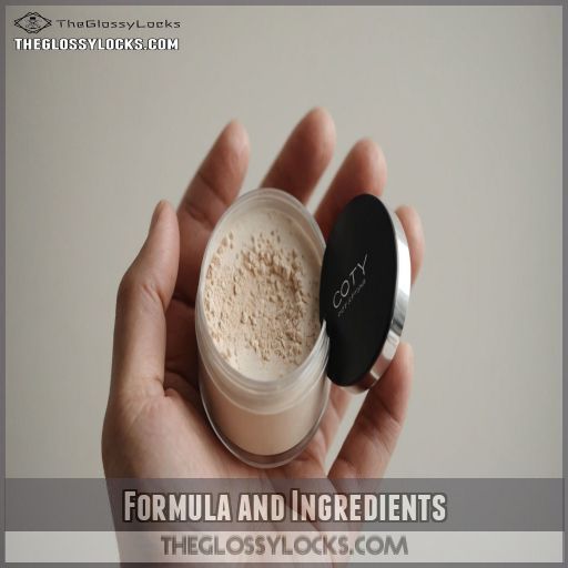 Formula and Ingredients