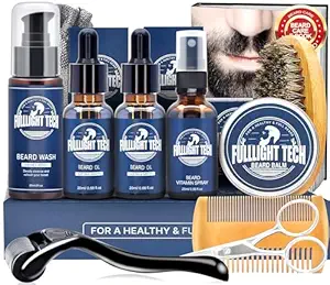 FULLLIGHT TECH Beard Kit,Beard Grooming