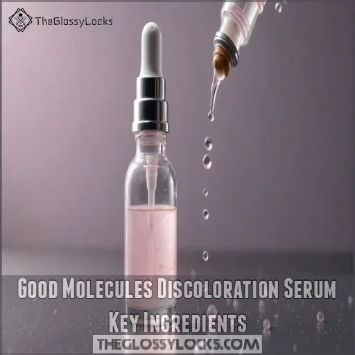 Good Molecules Discoloration Serum Key Ingredients