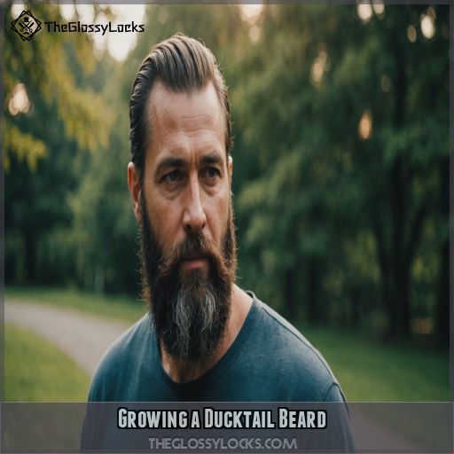 Growing a Ducktail Beard