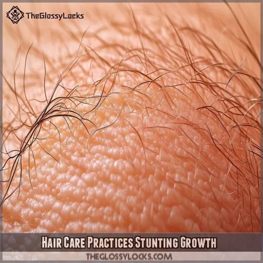 Hair Care Practices Stunting Growth