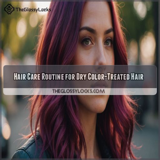 Hair Care Routine for Dry Color-Treated Hair