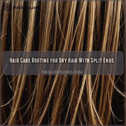 Hair Care Routine for Dry Hair With Split Ends