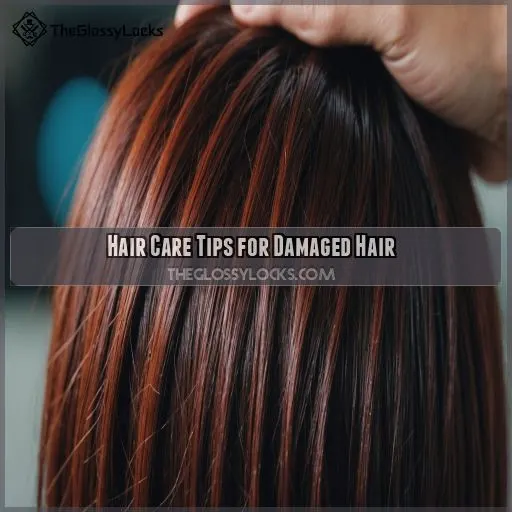 Hair Care Tips for Damaged Hair