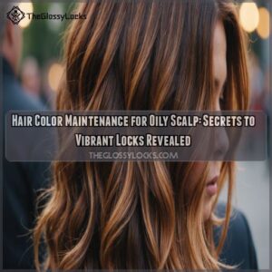 Hair color maintenance for oily scalp