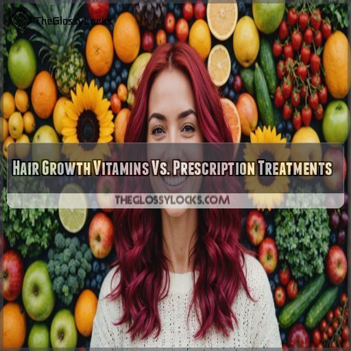 Hair Growth Vitamins Vs. Prescription Treatments