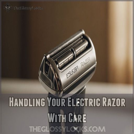 Handling Your Electric Razor With Care