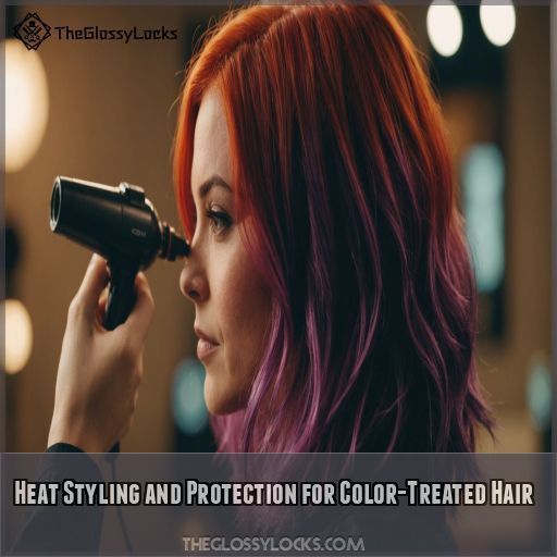 Heat Styling and Protection for Color-Treated Hair