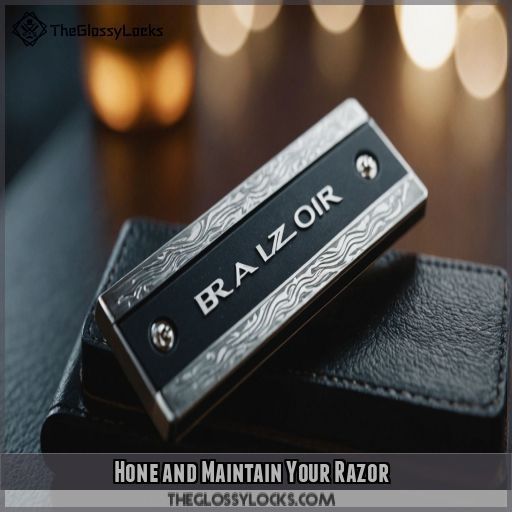 Hone and Maintain Your Razor