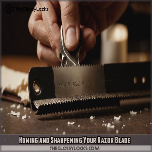 Honing and Sharpening Your Razor Blade