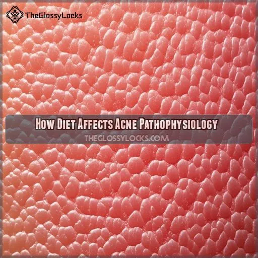 How Diet Affects Acne Pathophysiology