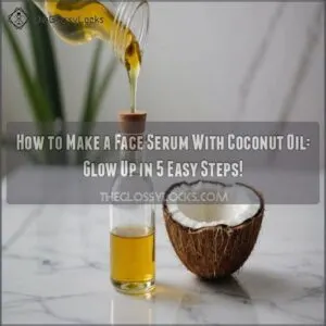 how do you make a face serum with coconut oil