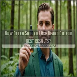 how often should i use beard oil