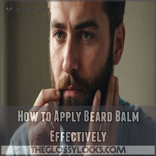 How to Apply Beard Balm Effectively