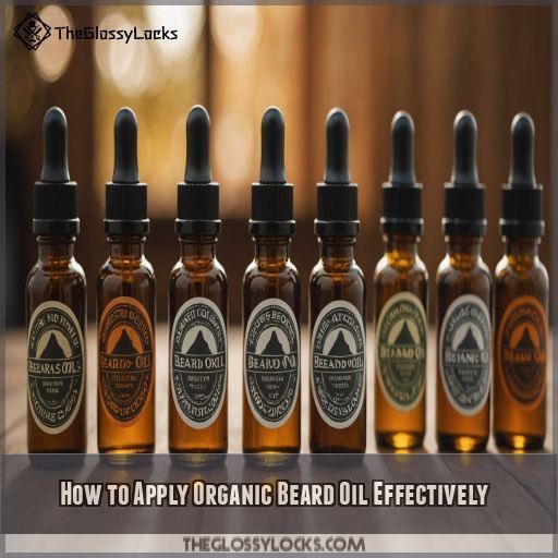 How to Apply Organic Beard Oil Effectively