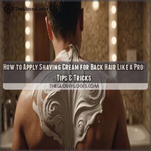 How to Apply Shaving Cream for Back Hair