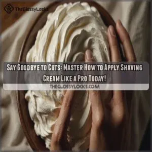 How to Apply Shaving Cream to Avoid Cuts