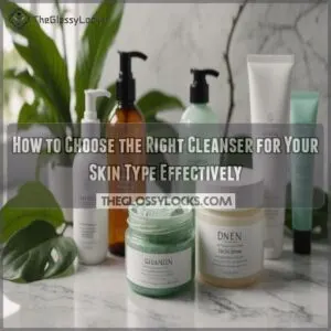 how to choose the right cleanser for your skin type