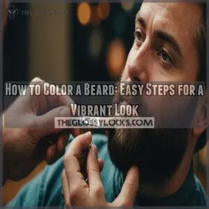 how to color a beard