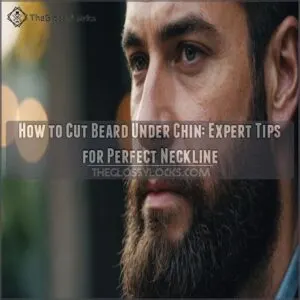 how to cut beard under chin