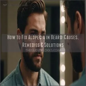 how to fix alopecia in beard