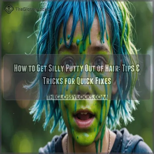 how to get silly putty out of hair