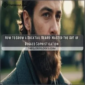 how to grow a ducktail beard