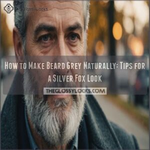 how to make beard grey naturally