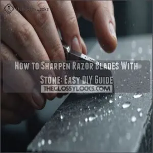 How to Sharpen Razor Blades with Stone