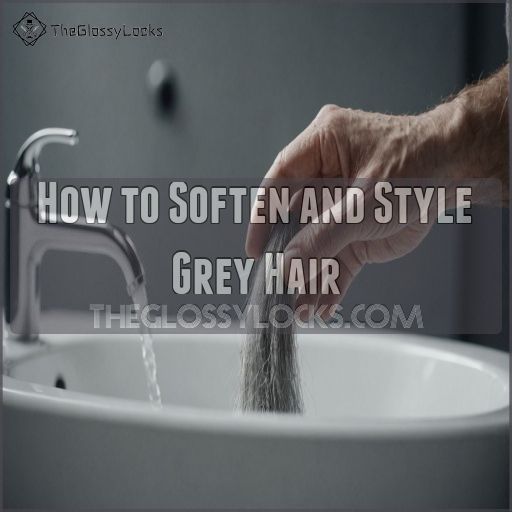 How to Soften and Style Grey Hair