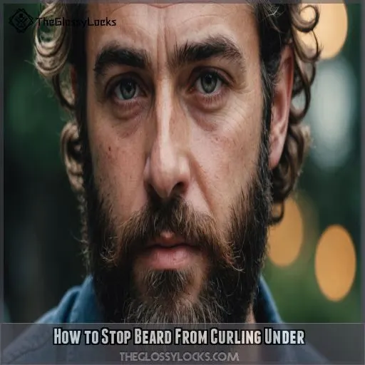 How to Stop Beard From Curling Under