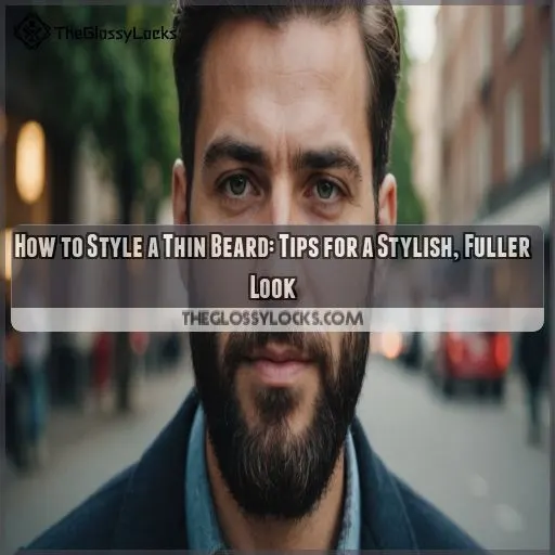 how to style a thin beard