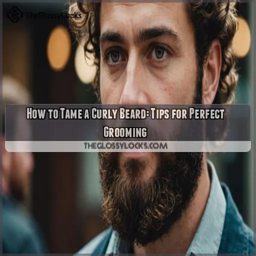 how to tame a curly beard