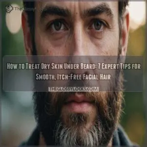 how to treat dry skin under beard