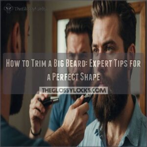 how to trim a big beard