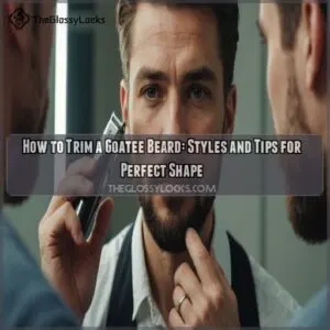 how to trim a goatee beard