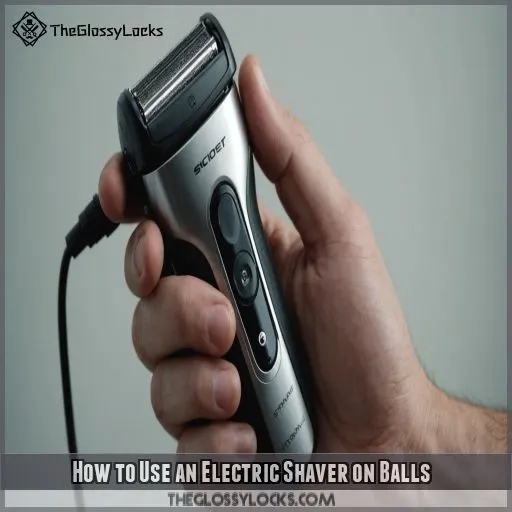 How to Use an Electric Shaver on Balls