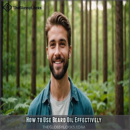 How to Use Beard Oil Effectively